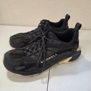 Merrell Mens Moab 3 Mid Waterproof Hiking Boots Black Size 9.5